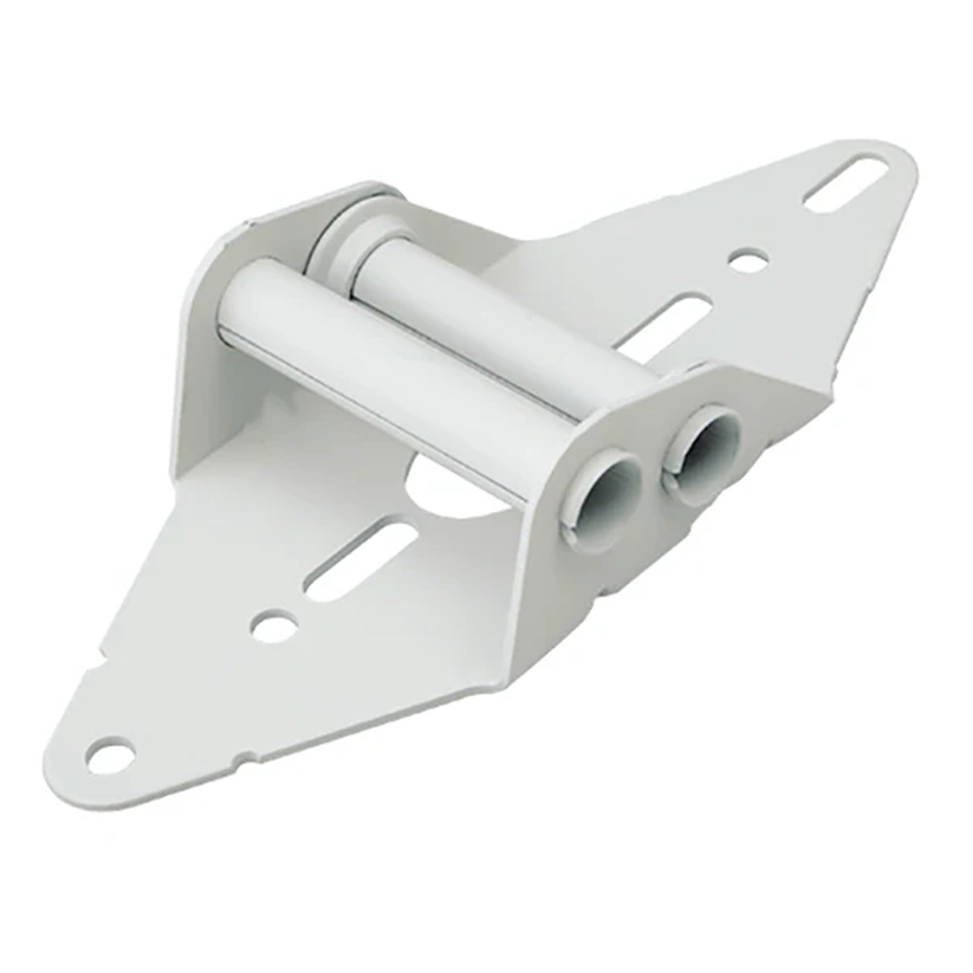 White Series - Garage Door Steel Replacement Hinge #2 - Garage and Sliding Door Hardware